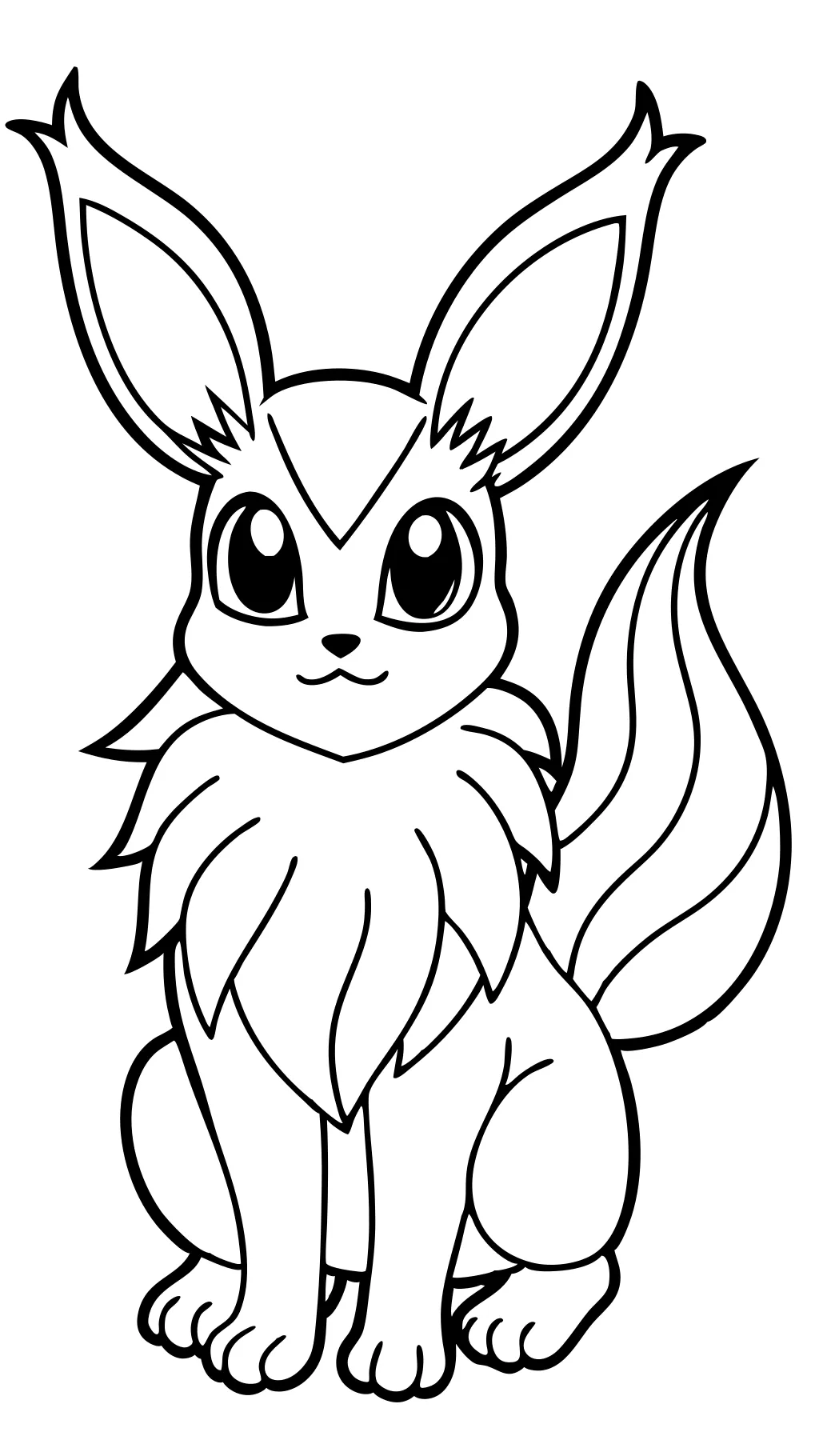 coloriage eevee evolution